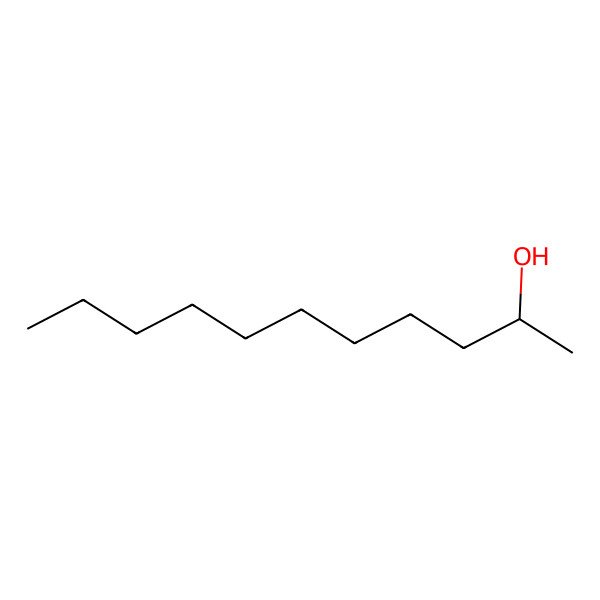 2D Structure of (R)-2-Undecanol