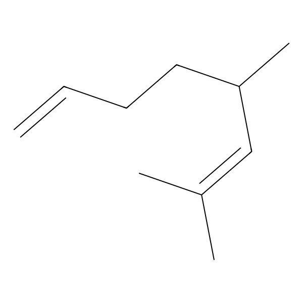 2D Structure of (R)-5,7-Dimethylocta-1,6-diene 2D Structure of (R)-5,7-Dimethylocta-1,6-diene