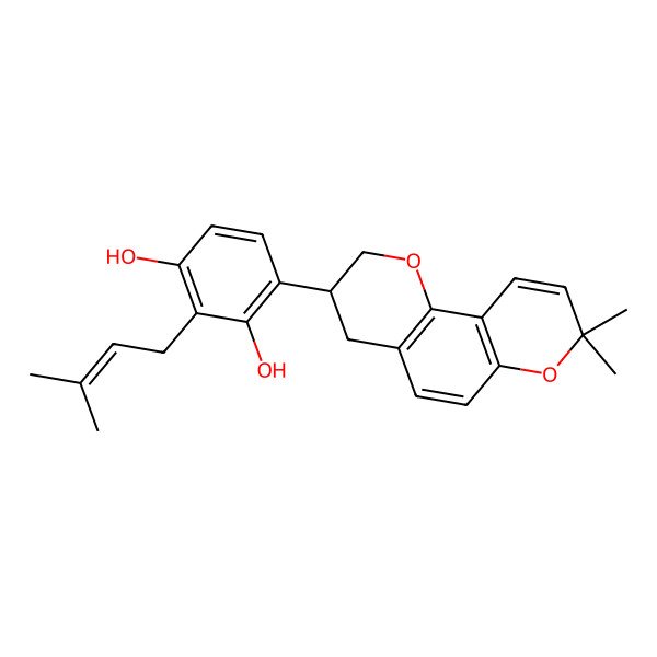 2D Structure of (R)-Hispaglabridin A