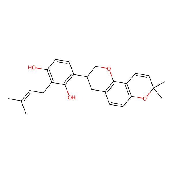 2D Structure of (R)-Hispaglabridin A 2D Structure of (R)-Hispaglabridin A