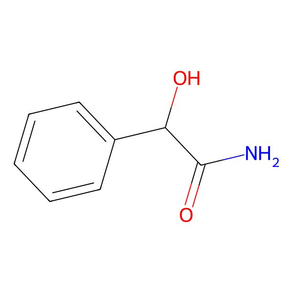 2D Structure of (R)-Mandelamide