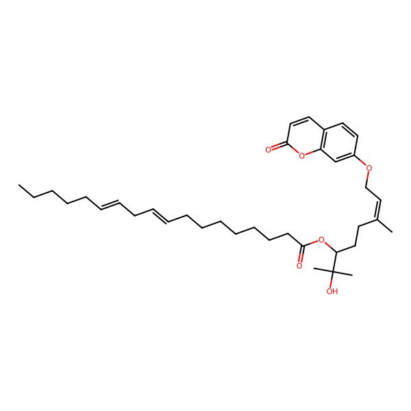 2D Structure of R-(+)-Marmin-6'-linoleate