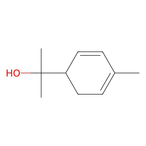 2D Structure of (R)-p-Mentha-1,5-diene-8-ol