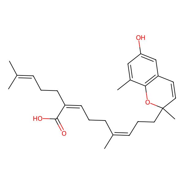 2D Structure of (R)-Sargachromenol