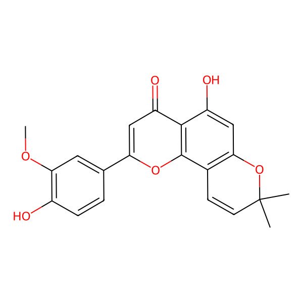 2D Structure of Racemoflavone