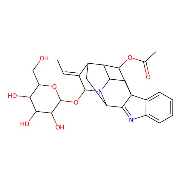 2D Structure of Raucaffricine