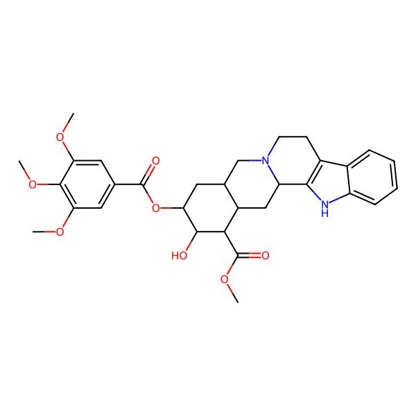 2D Structure of Raunescine