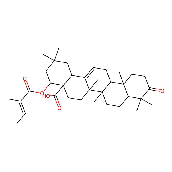 2D Structure of Rehmannic acid