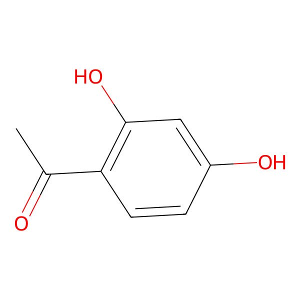 2D Structure of Resacetophenone