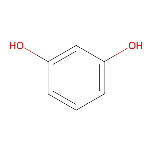 2D Structure of Resorcinol