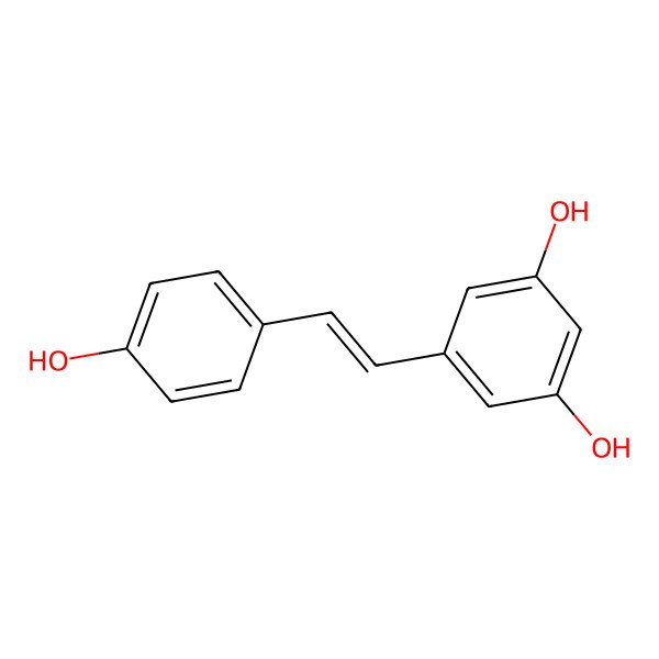 2D Structure of Resveratrol