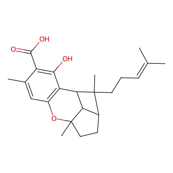 2D Structure of rhododaurichromanic acid B