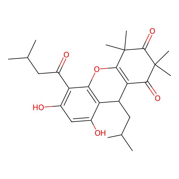 2D Structure of Rhodomyrtosone B