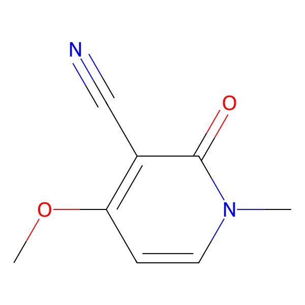 2D Structure of Ricinine