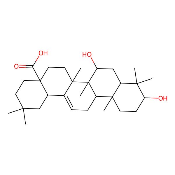 2D Structure of Rubusic acid
