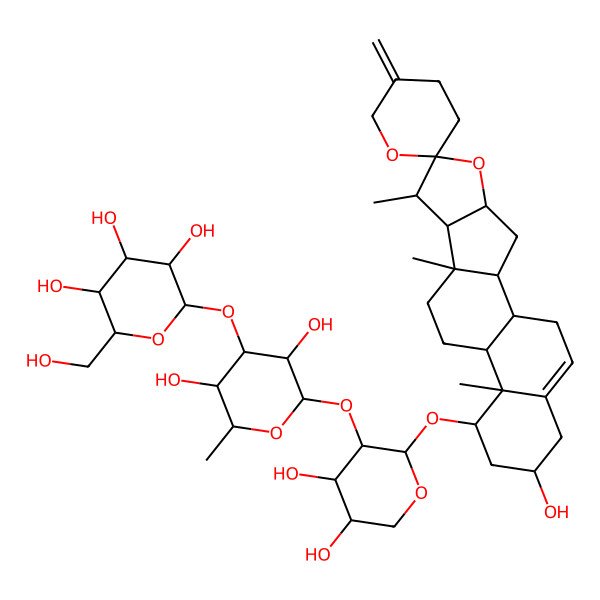 2D Structure of Ruscin(P)