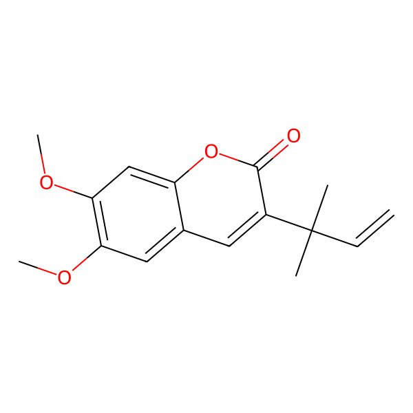 2D Structure of Rutacultin