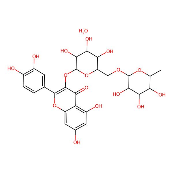 2D Structure of Rutin hydrate 2D Structure of Rutin hydrate
