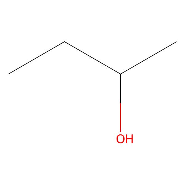 2D Structure of (S)-(+)-2-butanol 2D Structure of (S)-(+)-2-butanol