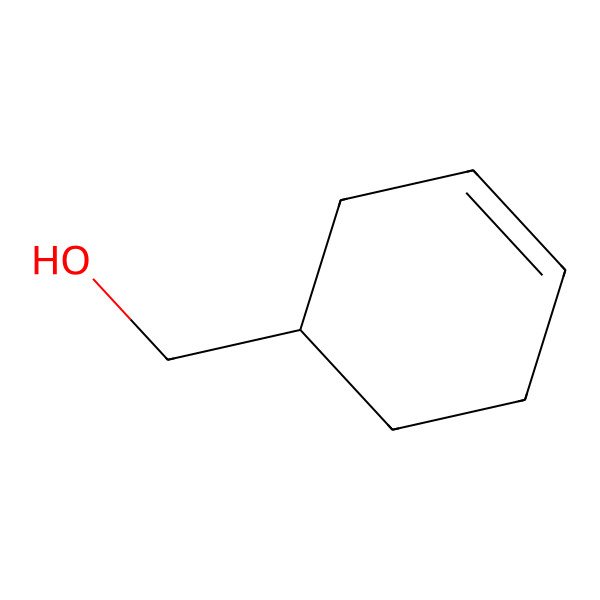 2D Structure of (S)-3-cyclohexene-1-methanol