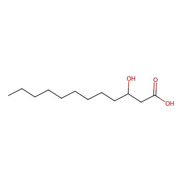 2D Structure of (S)-3-hydroxylauric acid 2D Structure of (S)-3-hydroxylauric acid