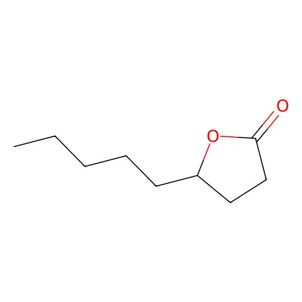 2D Structure of (S)-4-Nonanolide