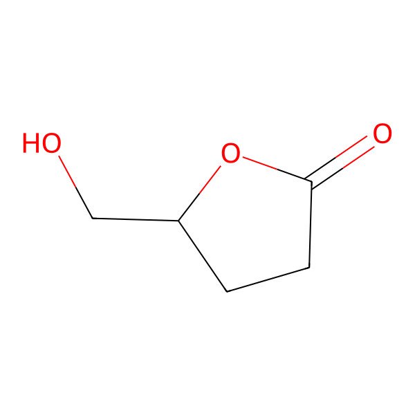 2D Structure of (S)-(+)-gamma-Hydroxymethyl-gamma-butyrolactone