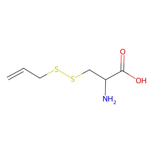 2D Structure of s-Allylmercaptocysteine 2D Structure of s-Allylmercaptocysteine