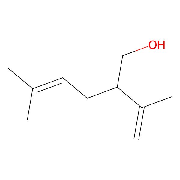 2D Structure of (S)-lavandulol 2D Structure of (S)-lavandulol