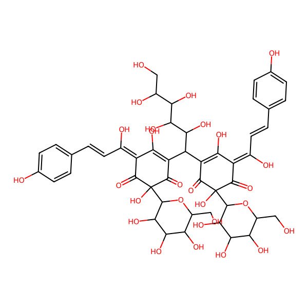 2D Structure of SafflominB 2D Structure of SafflominB