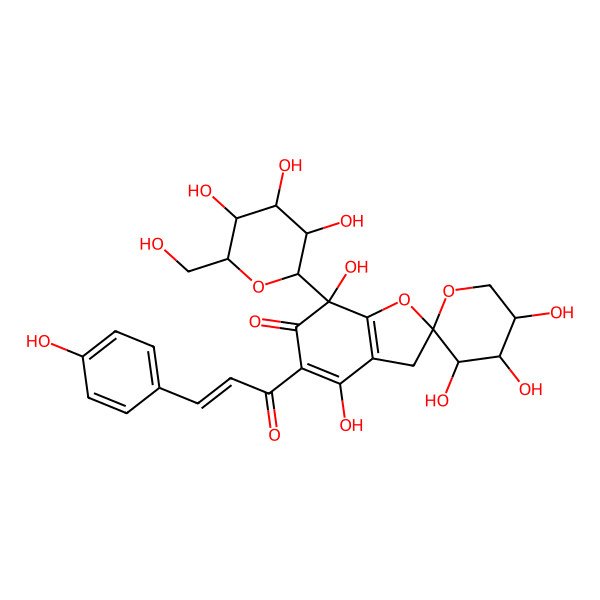 2D Structure of Saffloquinoside A