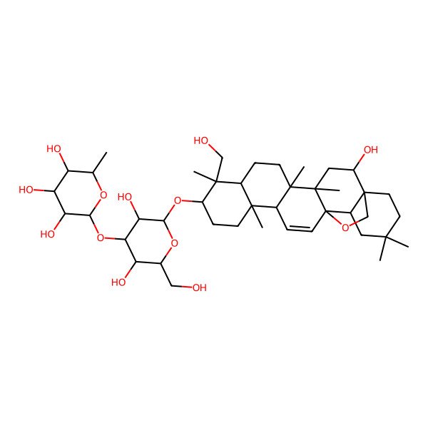 2D Structure of Saikosaponin A,(S) 2D Structure of Saikosaponin A,(S)