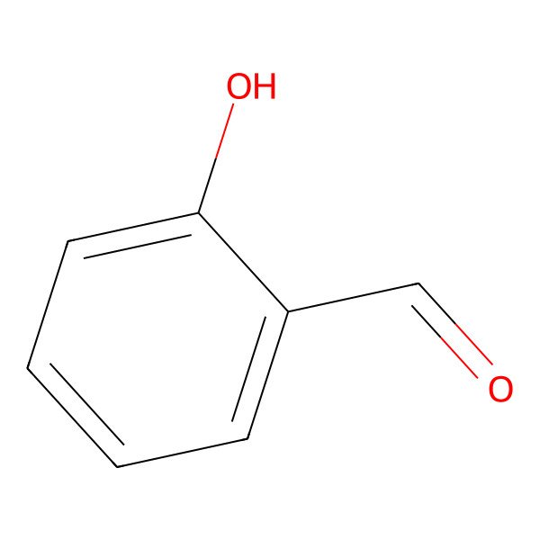 2D Structure of Salicylaldehyde