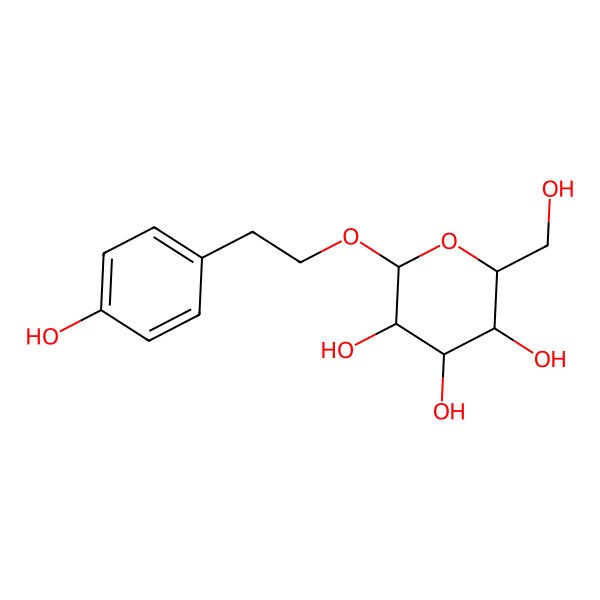 2D Structure of Salidroside