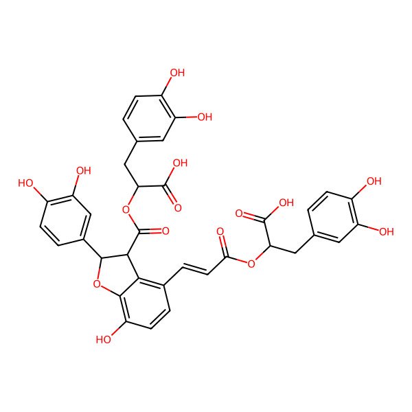 2D Structure of Salvianic acid B