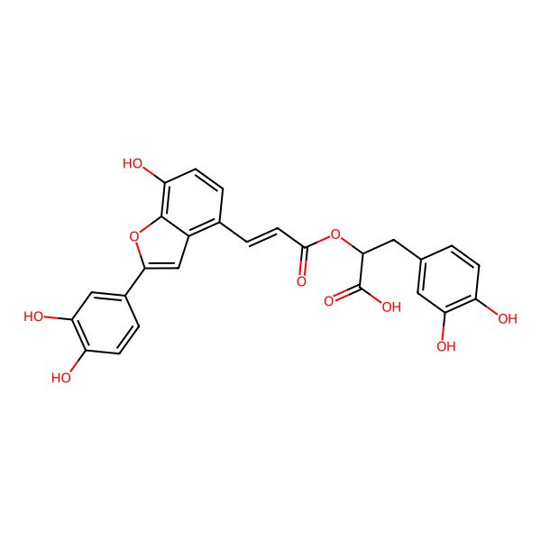 2D Structure of salvianolic acid C 2D Structure of salvianolic acid C