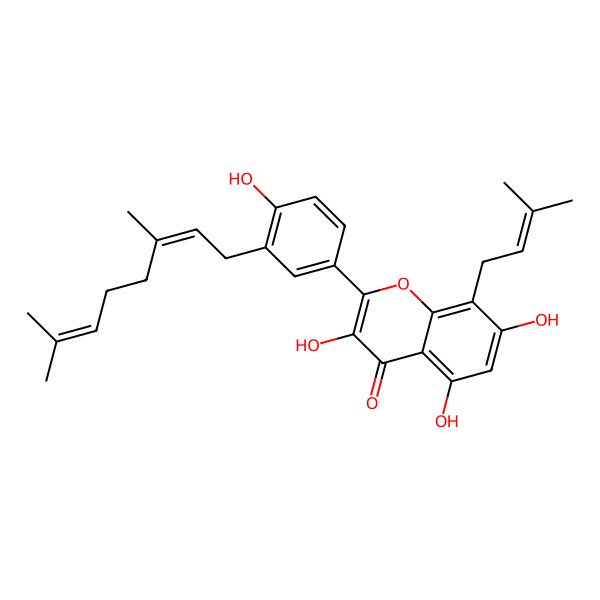 2D Structure of Sanggenol B