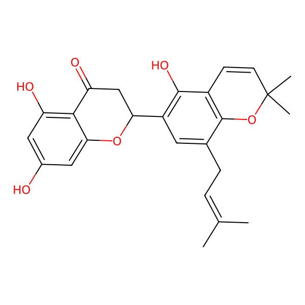 2D Structure of Sanggenol N