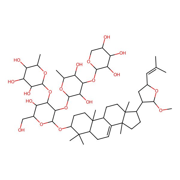 2D Structure of Sapimukoside I