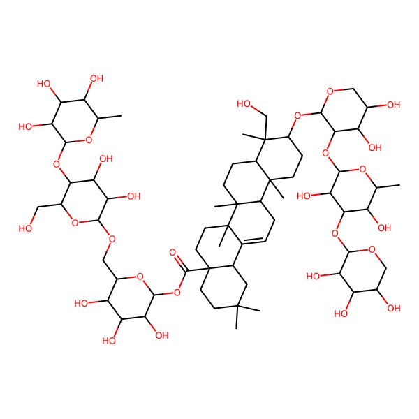 2D Structure of Saponin F