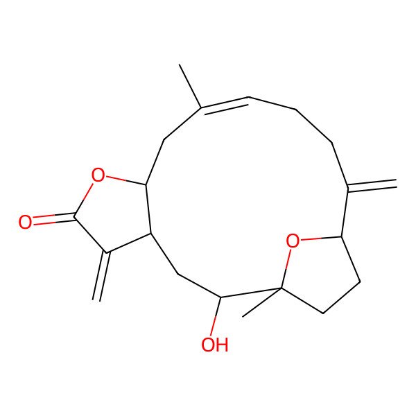 2D Structure of Sarcocrassocolide C 2D Structure of Sarcocrassocolide C