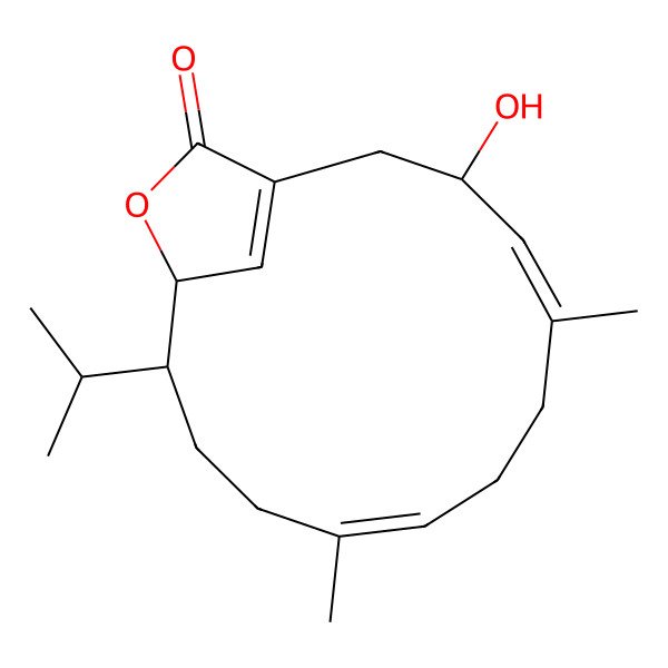 2D Structure of Sarcophytonolide G