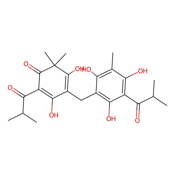 2D Structure of Saroaspidin A