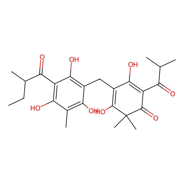 2D Structure of Saroaspidin B 2D Structure of Saroaspidin B
