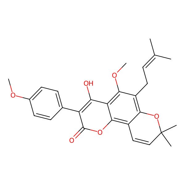 2D Structure of Scandenin A