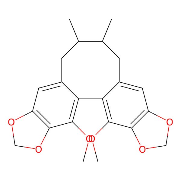 2D Structure of Schisandrin C