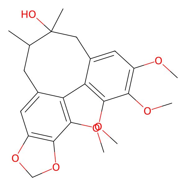 2D Structure of SchisandrinB