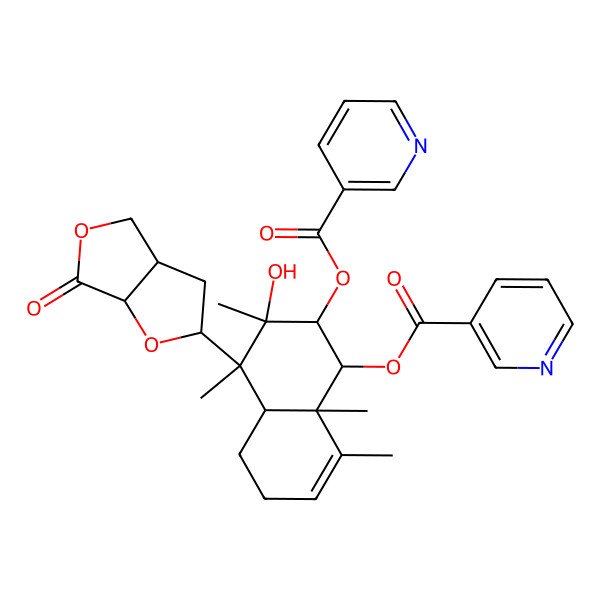 2D Structure of Scutebarbatine L 2D Structure of Scutebarbatine L