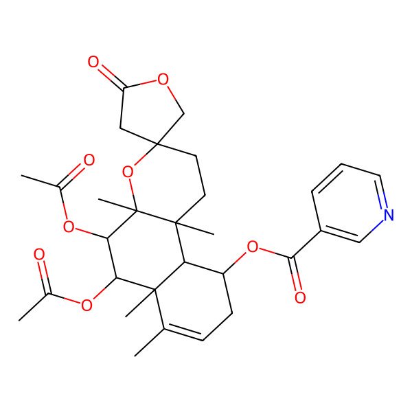 2D Structure of Scutebata F 2D Structure of Scutebata F