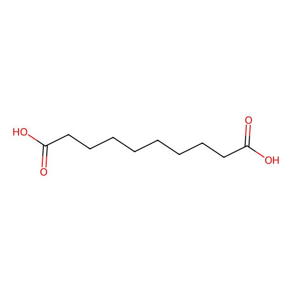 2D Structure of Sebacic Acid